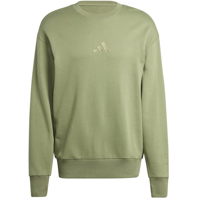 

Sweatshirt all szn french terry Adidas, цвет tengrn