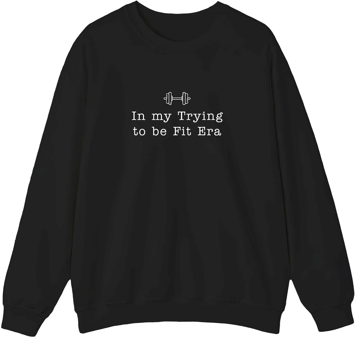 

Свитшот In My Trying to Be Fit Era Batclock
