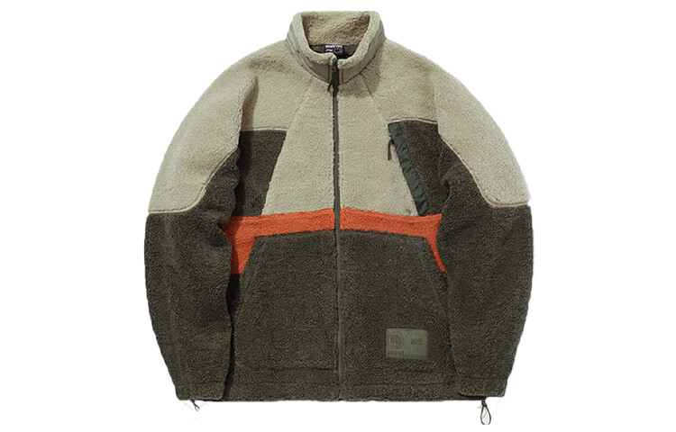 

Badfive флисовая куртка мужская средний хаки Lining
