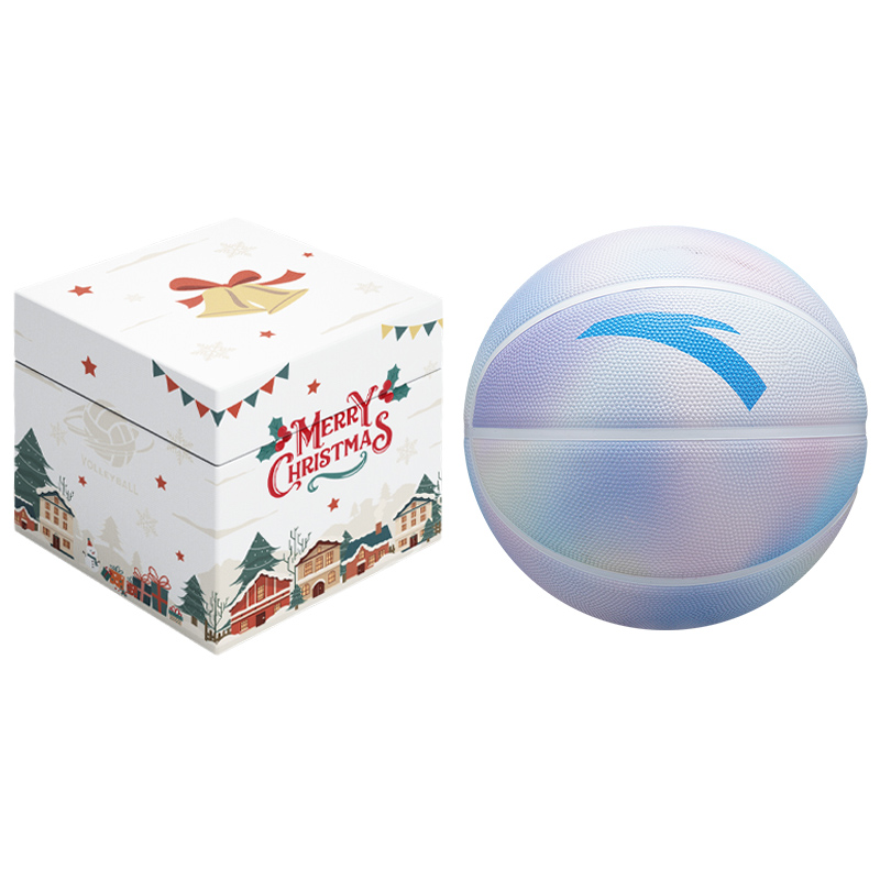 

ANTA Китайский резиновый баскетбольный мяч градиент blue размер 5/7 тренировочный соревновательный unisex