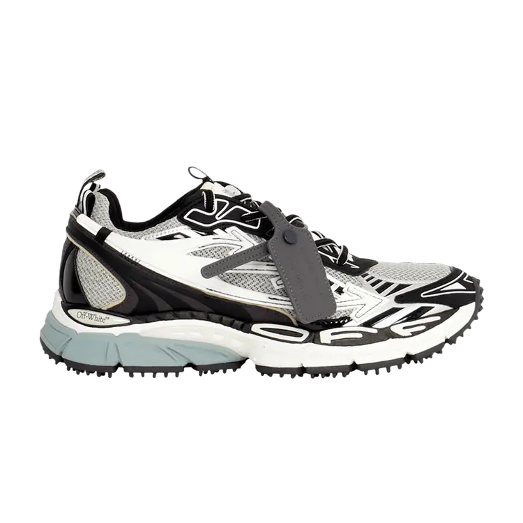 

Кроссовки Off-White Be Right Back 'Light Grey Black', серый