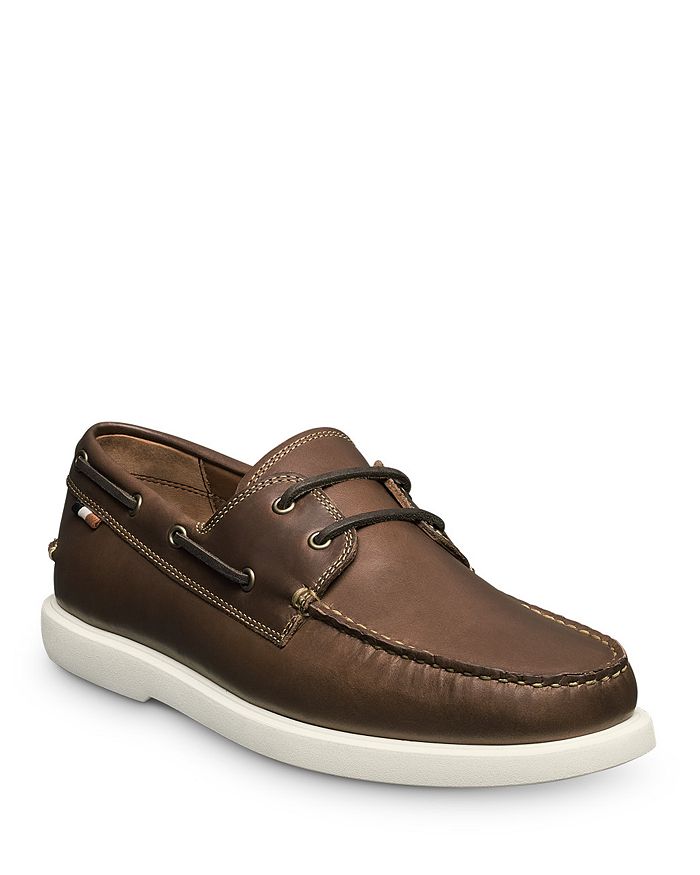 

Мужские лодочники из панамской кожи Allen Edmonds, коричневый