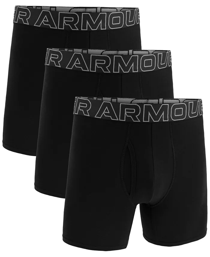 

Мужские боксеры Performance Solid 6", 3 шт Under Armour, черный