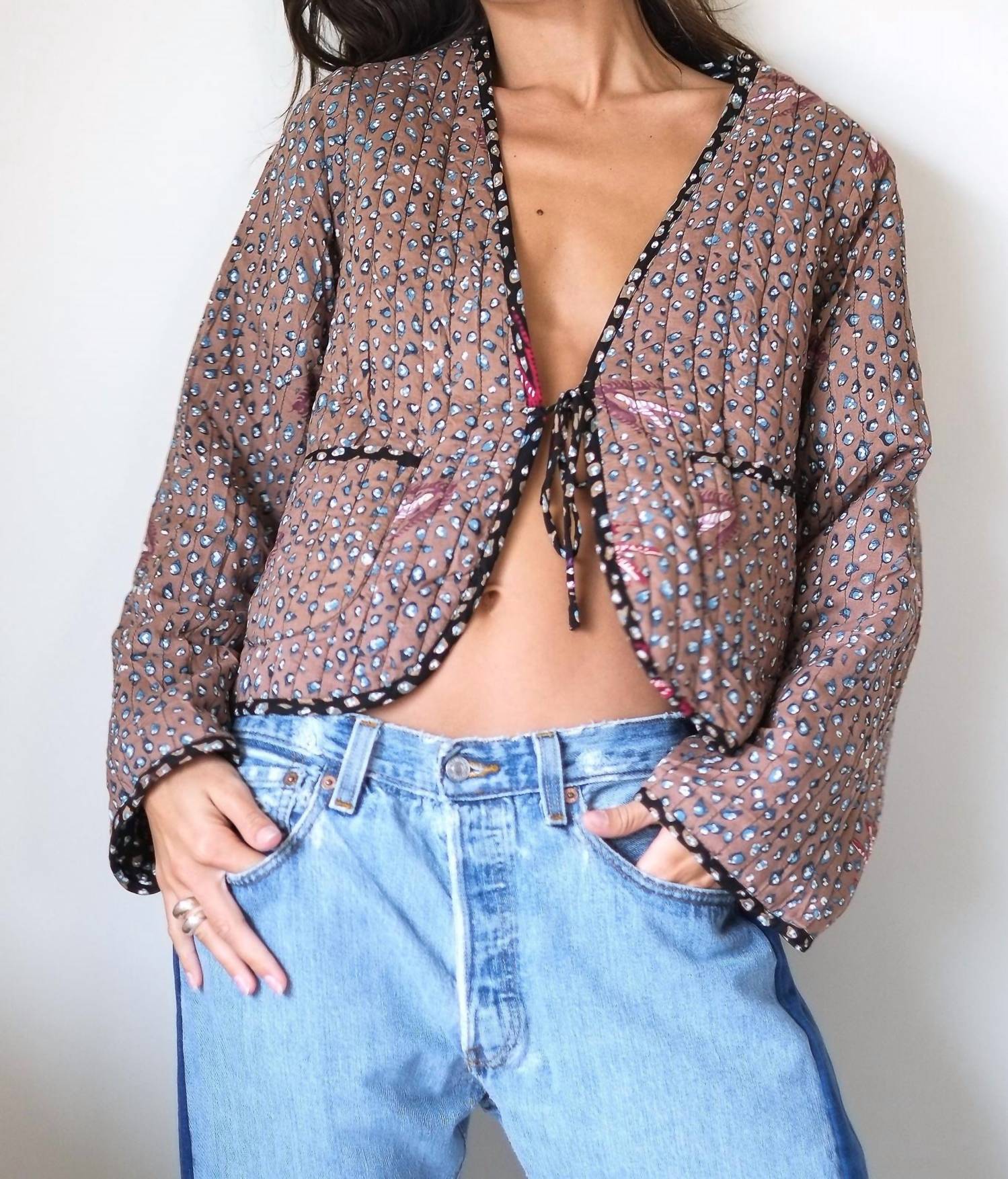 

Куртка Saskia в расцветке "Ласточка" Natalie martin, swallow combo