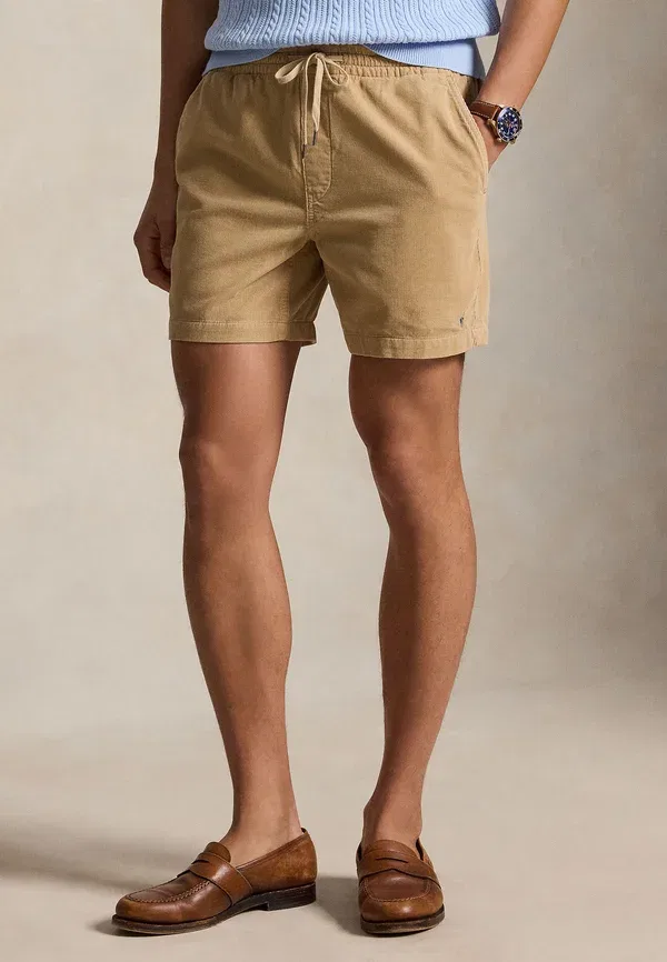 Шорты Polo Ralph Lauren 6 inch polo prepster corduroy short shorts, цвет хаки