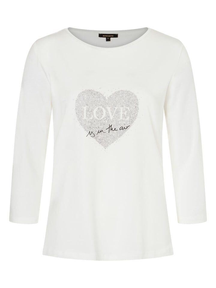 

Футболка More & More Printshirt, экрю