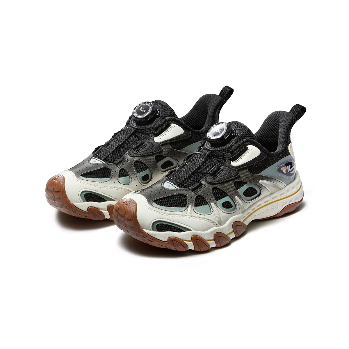 Детские кроссовки для активного отдыха FILA KIDS Performance FPF Black/White — фото 4