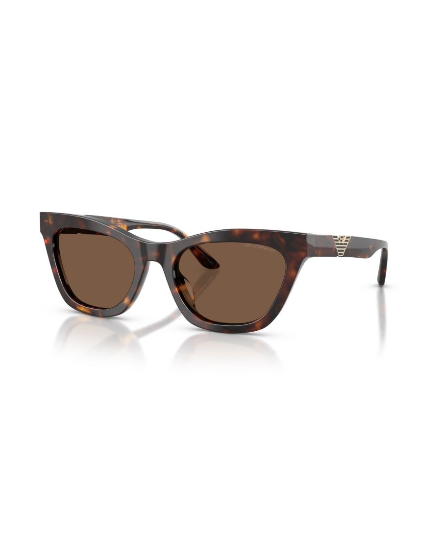 

Женские солнцезащитные очки кошачий глаз, EA4259U Emporio Armani, Shiny Havana