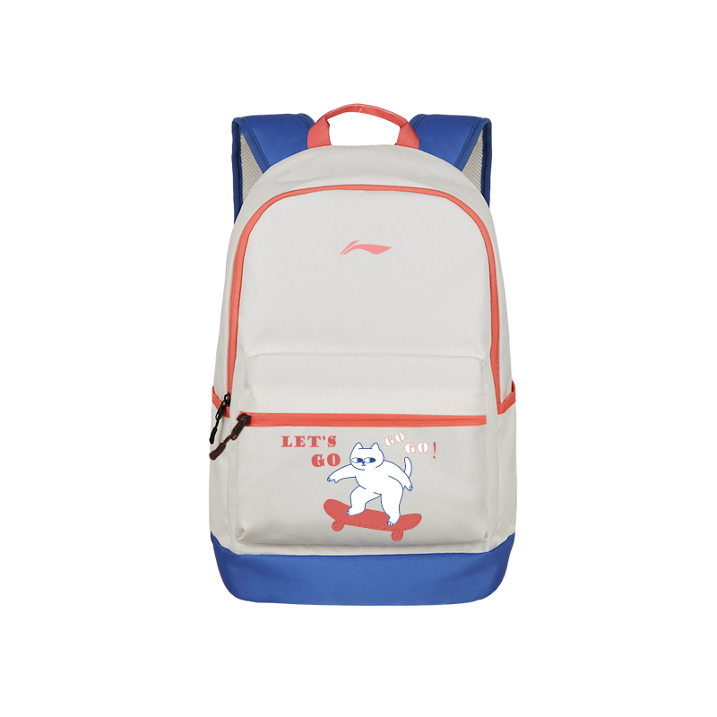 

LINING Полиэстеровый рюкзак унисекс бело-голубой, White Blue (Custom)