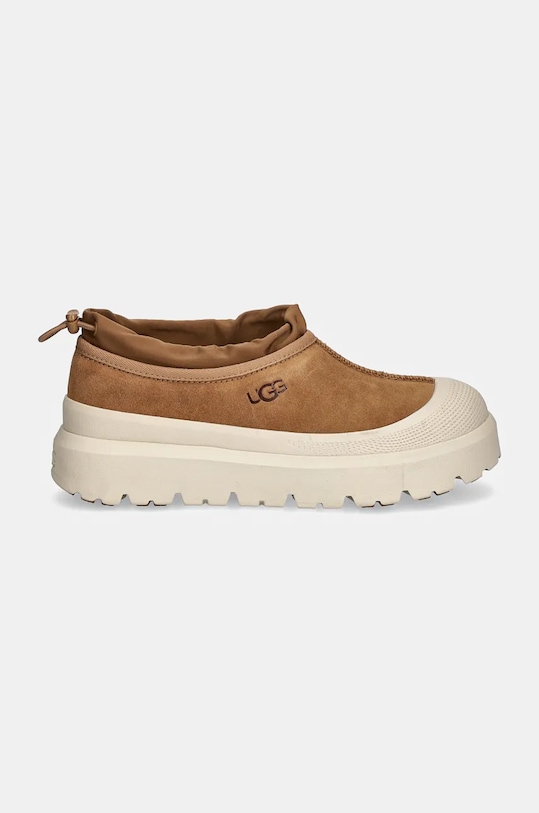 Мужские зимние ботинки Ugg Tasman Weather Hybrid комбинированные короткие, коричневый — фото 2