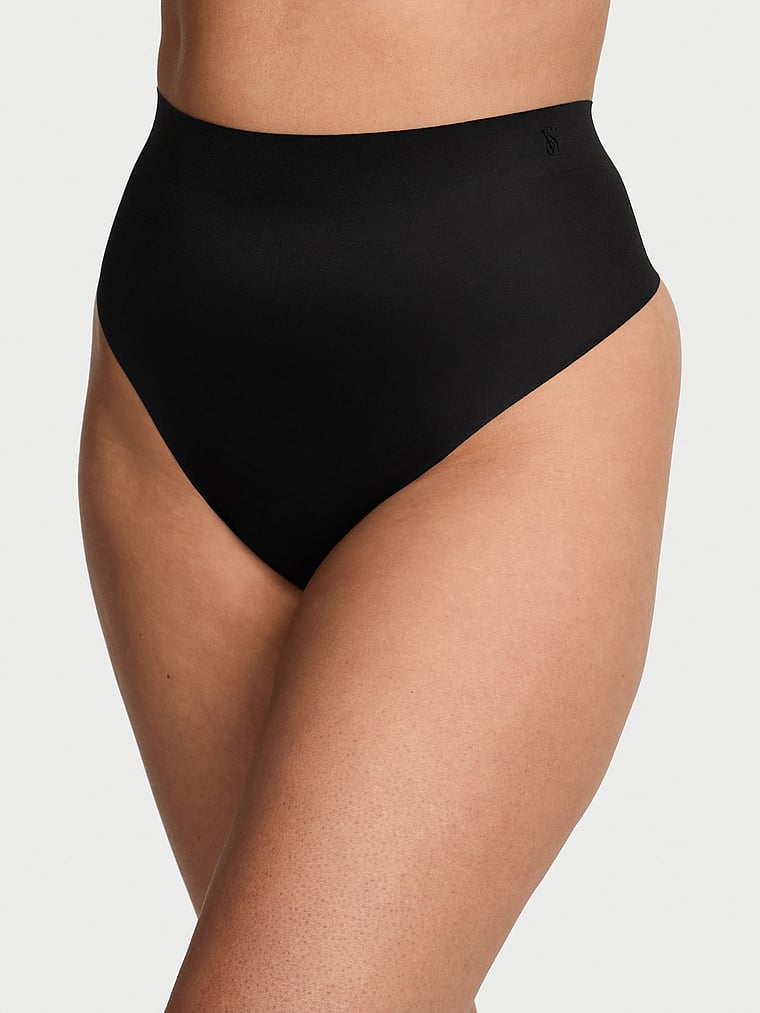 

Утягивающие трусики-стринги с высокой талией от Victoria Sheersmoothing Victoria'S Secret, black