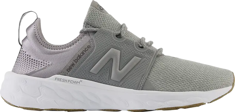 

Кроссовки Fresh Foam X Cruz v3 2E Wide 'Shadow Grey', серый