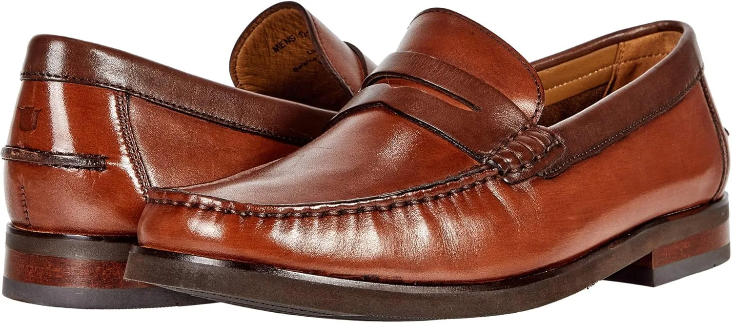 Мужские лоферы Florsheim Berkley Flex Penny Loafer Slip On, коньячный