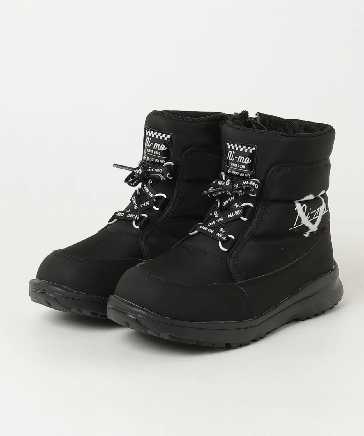 Сапоги зимние MoonStar DOWN BOOTS чёрные