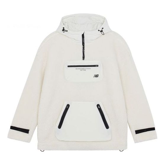 

Худи New Balance Hoodie 'White Black', белый