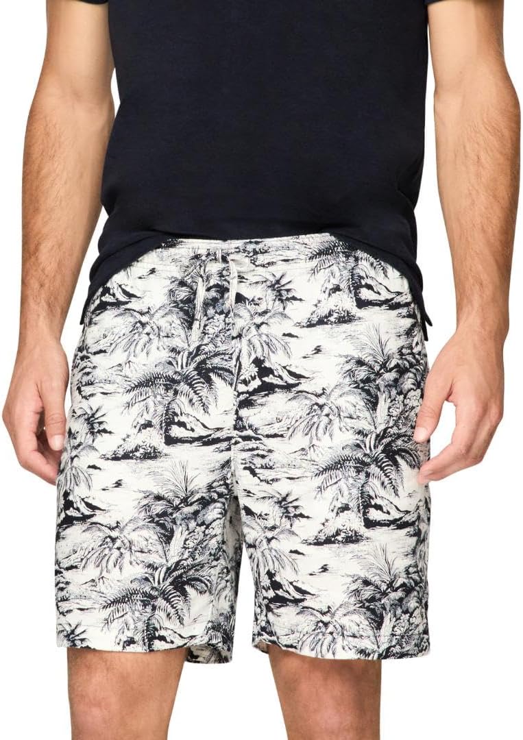 

Мужские летние льняные шорты Tommy Hilfiger 7 дюймов, Desert Sky