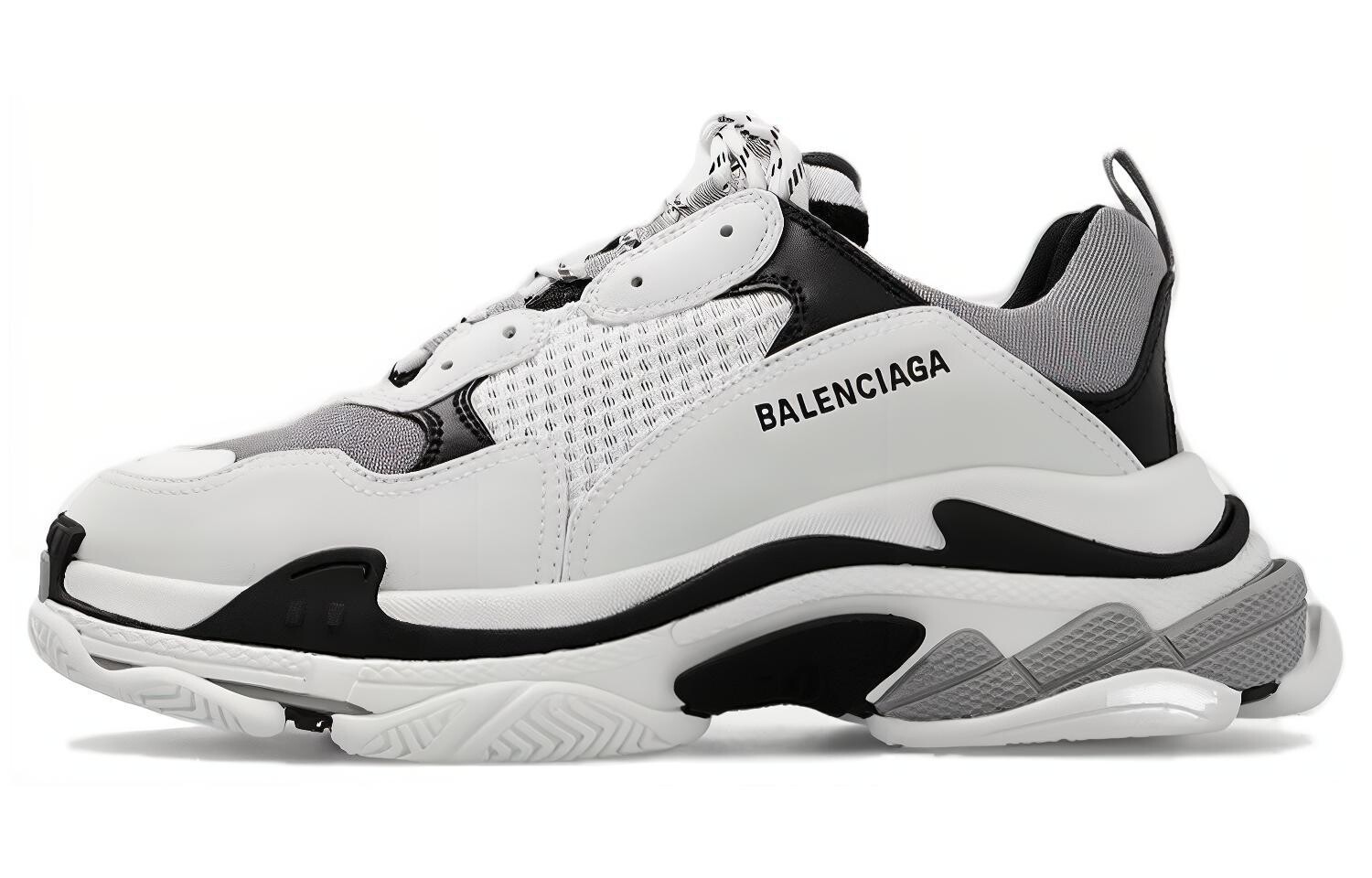 

Кроссовки женские Balenciaga Triple S, белый / серый / черный