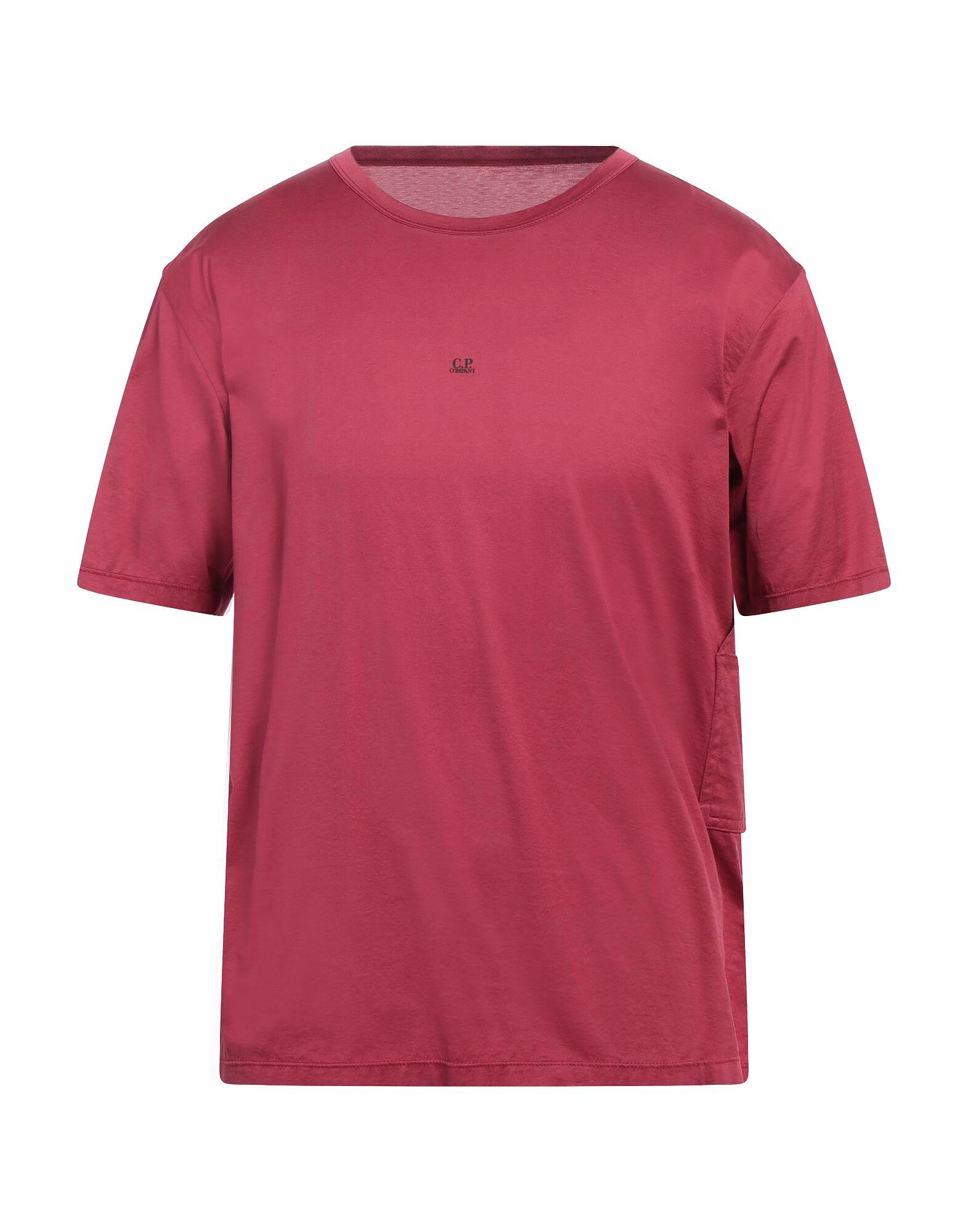 

Футболка C.P. Company, гранатовый, Красный, Футболка C.P. Company, гранатовый