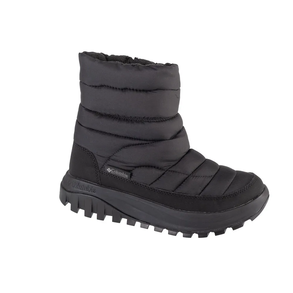 Женские зимние ботинки Columbia Snowtrot стеганые из нейлона, черный