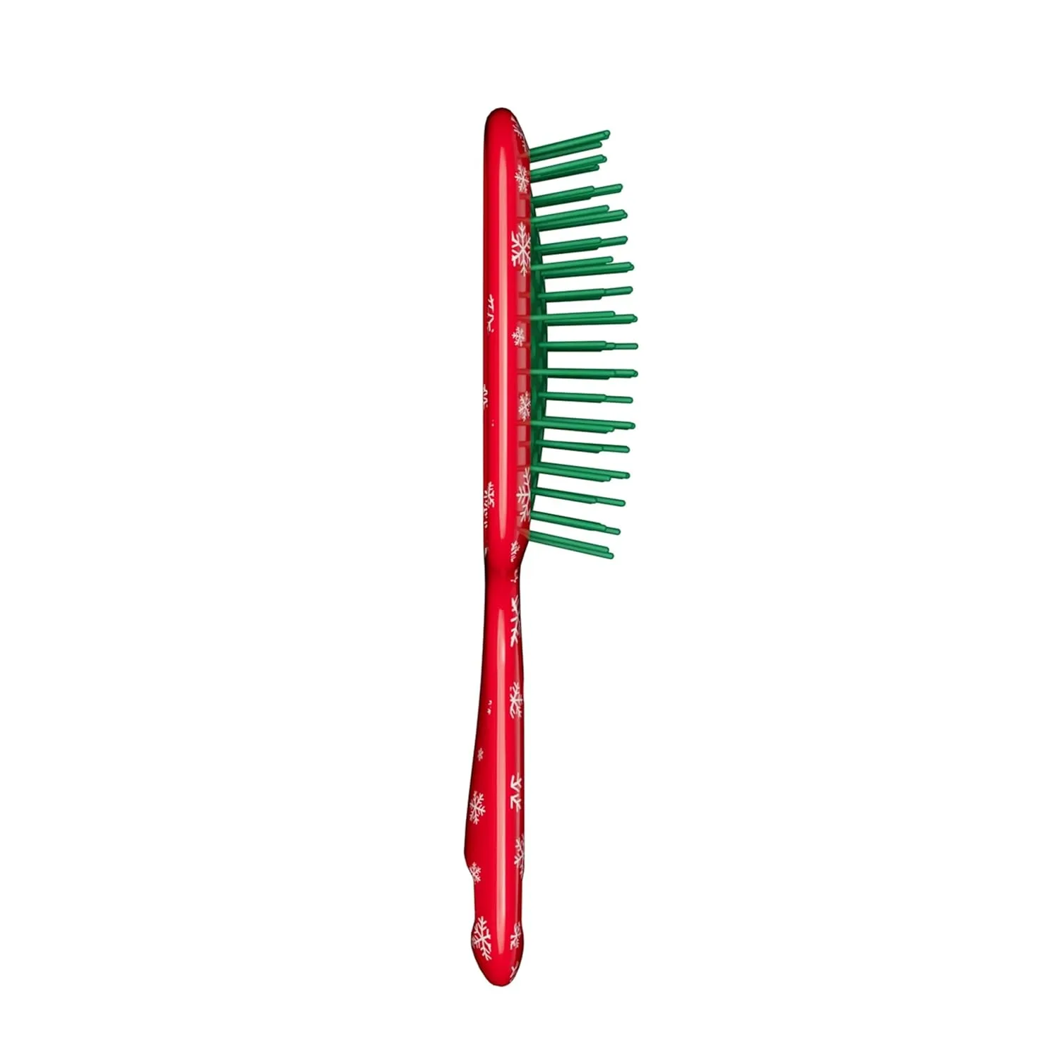 Мини-щетка для волос UNbrush Mini Holiday Hair Brush для безболезненного расчесывания всех типов влажных и сухих волос. Fhi Heat, Sleigh Ride Red — фото 2