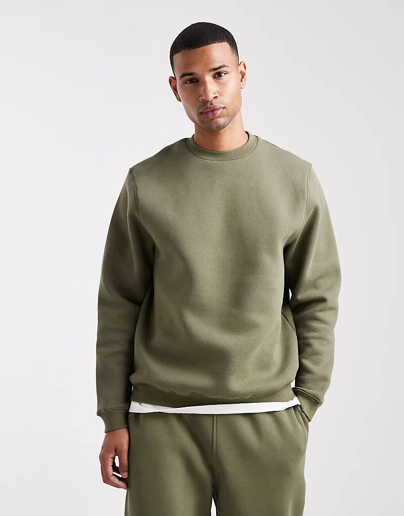 

Толстовка ASOS DESIGN цвета хаки