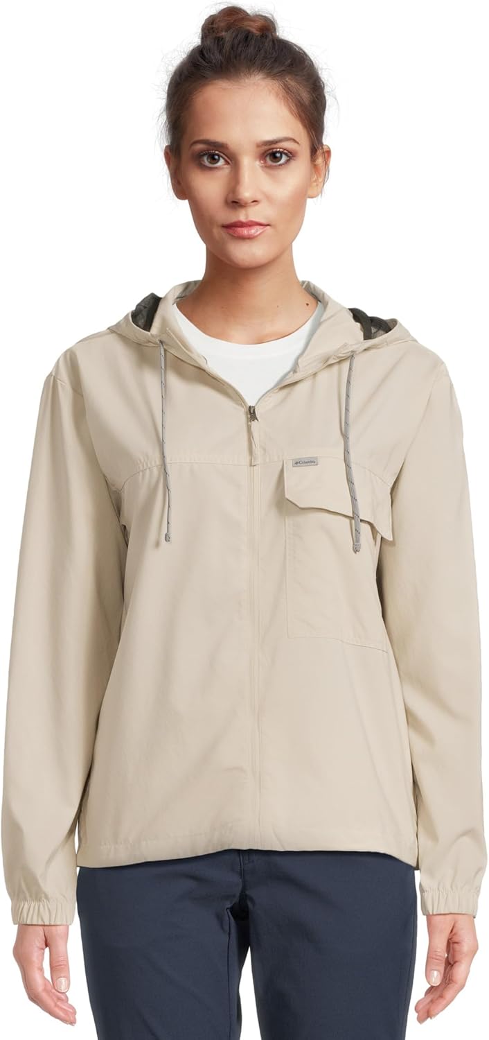 

Columbia Women's Skien Valley худи с длинным рукавом, Dark Stone