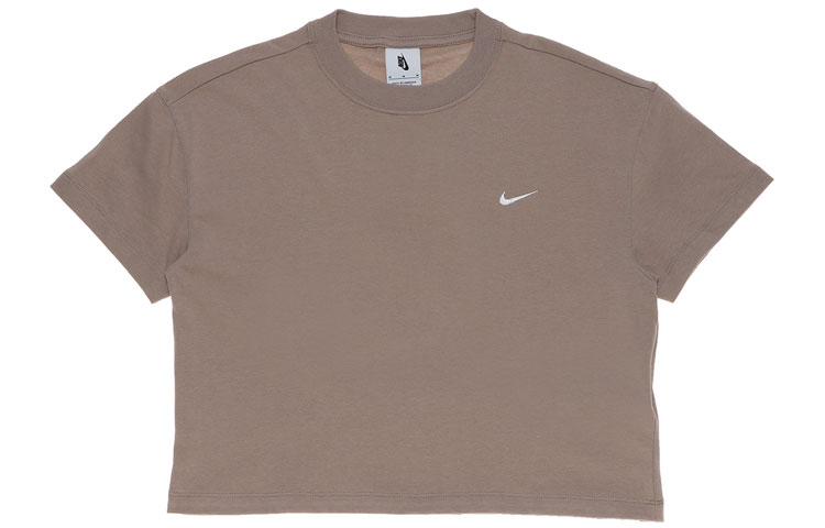 Женский укороченный топ Nike Malt Yellow — фото 2