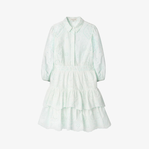 

Платье мини emme с оборками Malina, цвет aqua