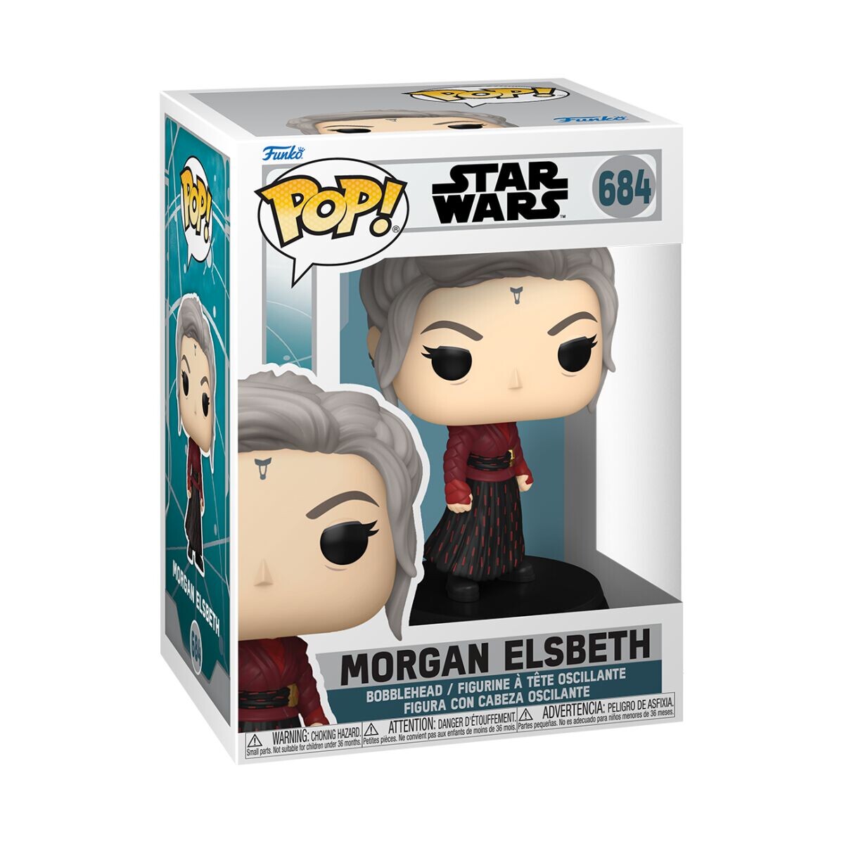 

Виниловая фигурка Ahsoka - Morgan Elsbeth Vinyl Figur 684 от Star Wars