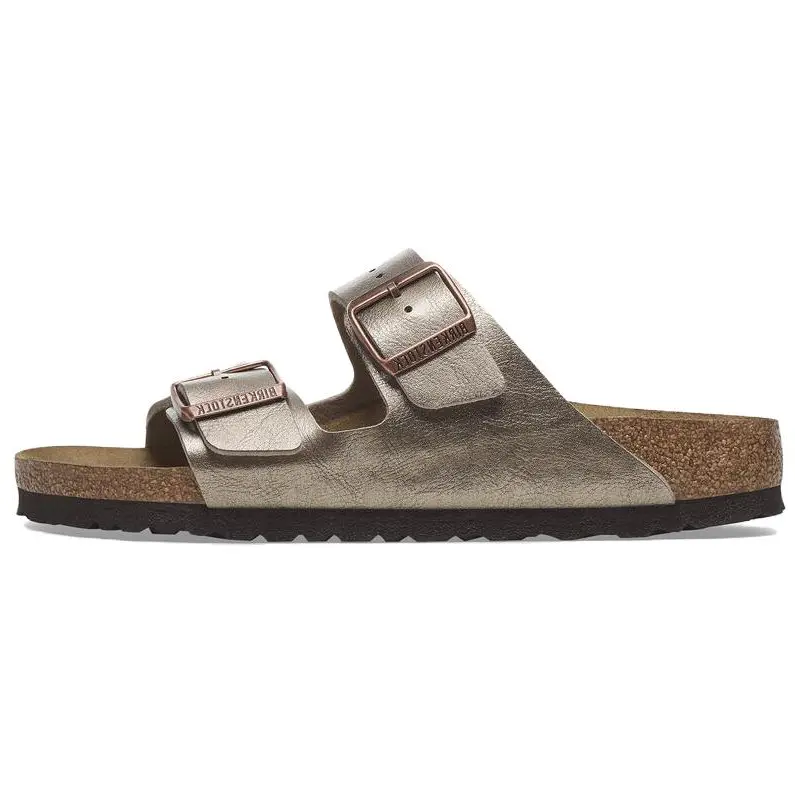 Женские слайдеры Arizona Birko Flor Birkenstock, Taupe