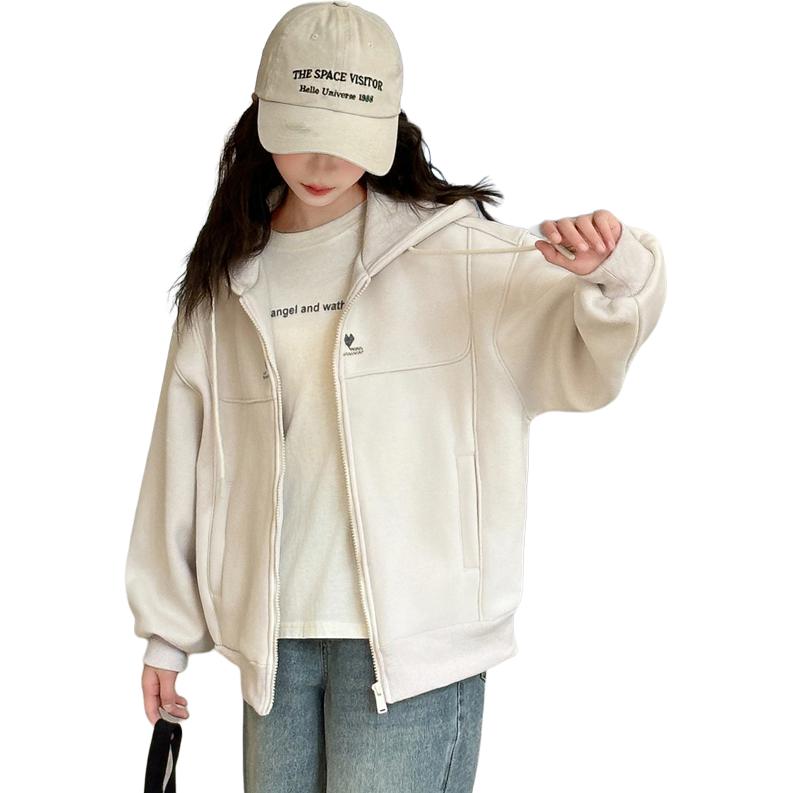 

Бейсбольная куртка для средней школы весна-осень подростки Disney, Apricot