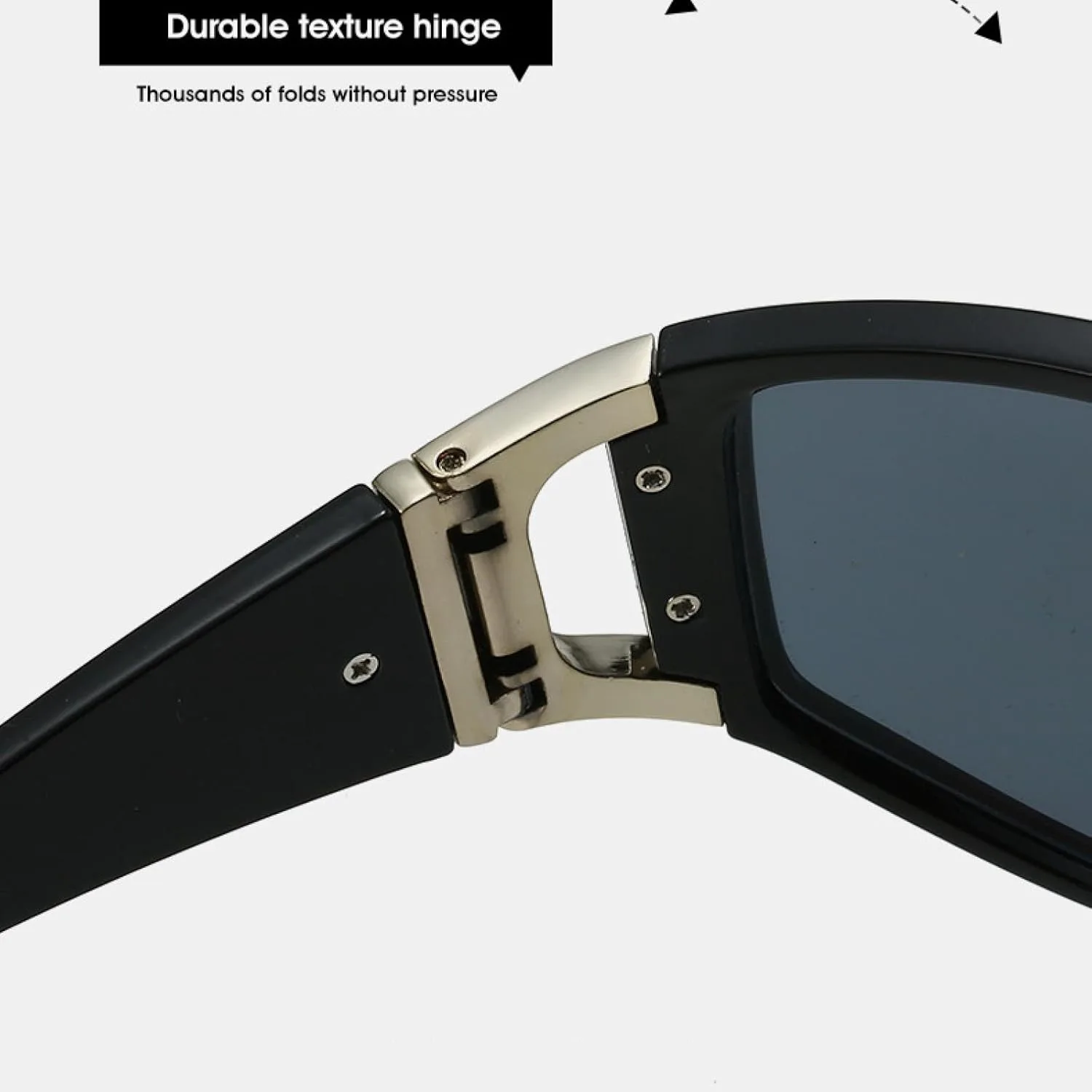 

Мужские прямоугольные солнцезащитные очки в стиле панк для езды на велосипеде на открытом воздухе, женские винтажные очки, модные очки-маска TKKTLLT, Orange Gray