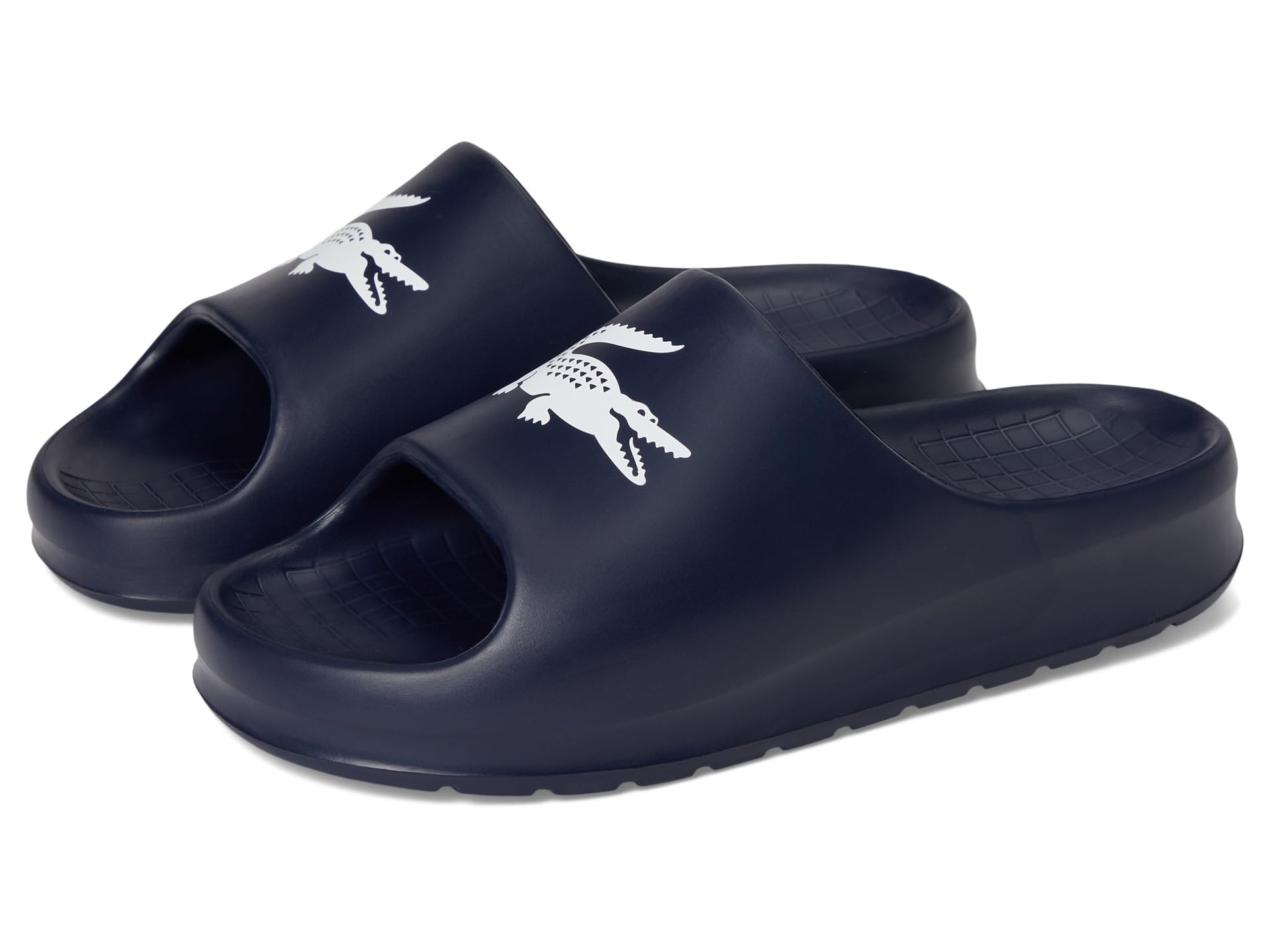 

Сандалии Lacoste Serve Slide 2.0, цвет Navy/White Croc