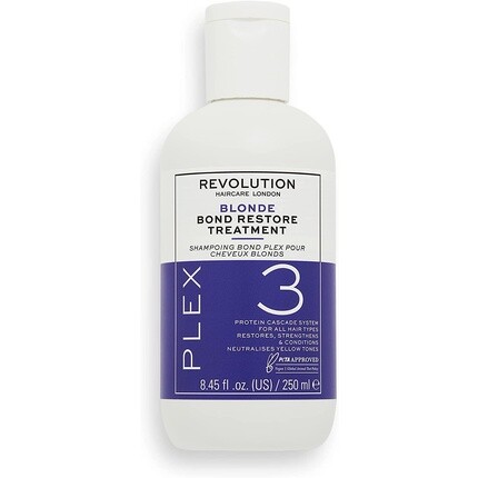 

Plex 3 Bond Восстанавливающее средство для блондинок 250 мл, Revolution Haircare London