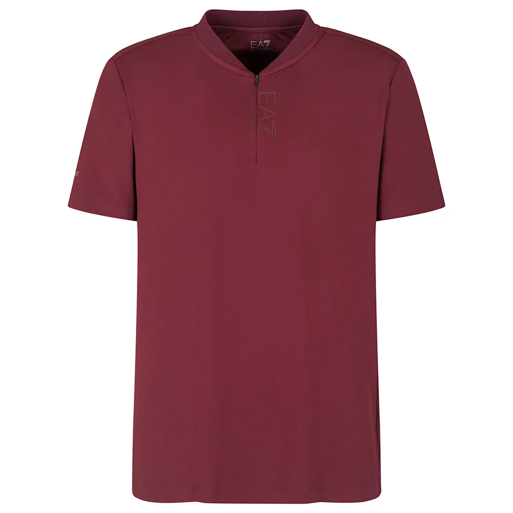 

Футболка с коротким рукавом EA7 EMPORIO ARMANI Tennis Pro Serafino PL St, красный