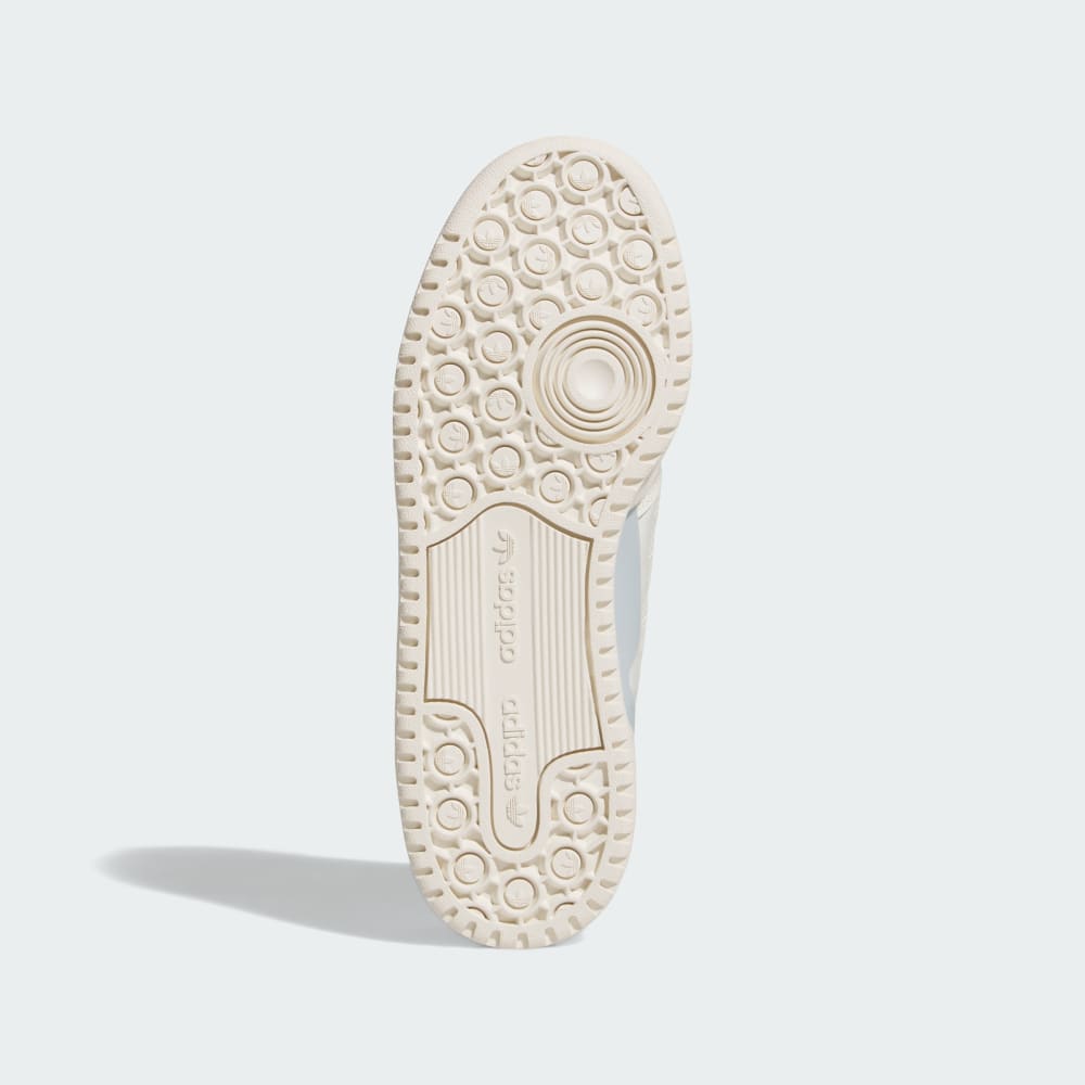 Кроссовки Adidas Forum Low CL Shoes, цвет Off White/Halo Blue/Off White — фото 3