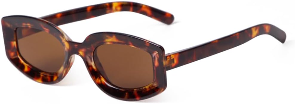 

Солнцезащитные очки с защитой UV400 | Леопардовый принт, маленькая оправа, цветные линзы | для женщин и мужчин, для занятий спортом на открытом воздухе и вождения DSVIGF, 02