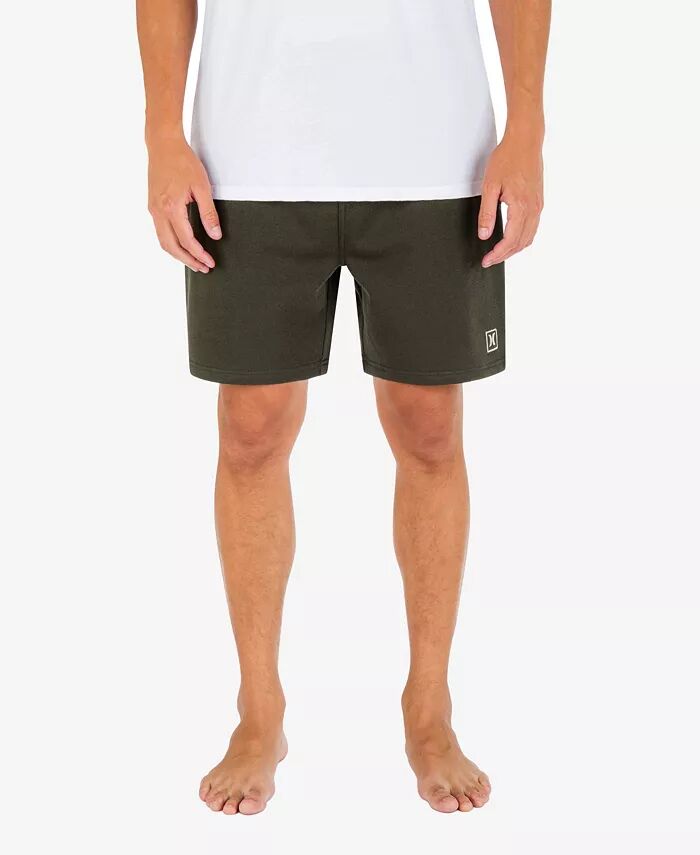 

Мужские спортивные шорты Icon Boxed Hurley, зеленый
