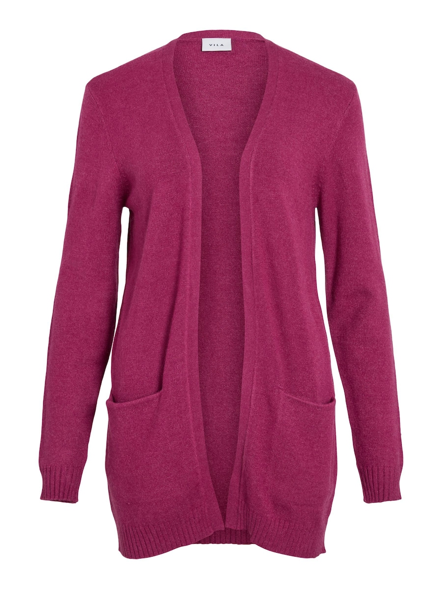 

Вязаный кардиган VILA VIRil, темно-розовый
