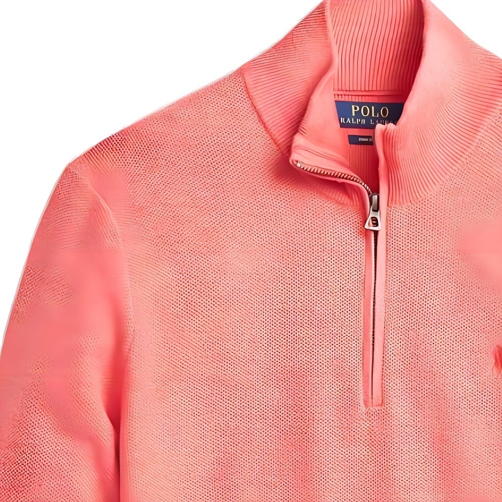 Polo Ralph Lauren Трикотажный свитер мужской розовый — фото 4