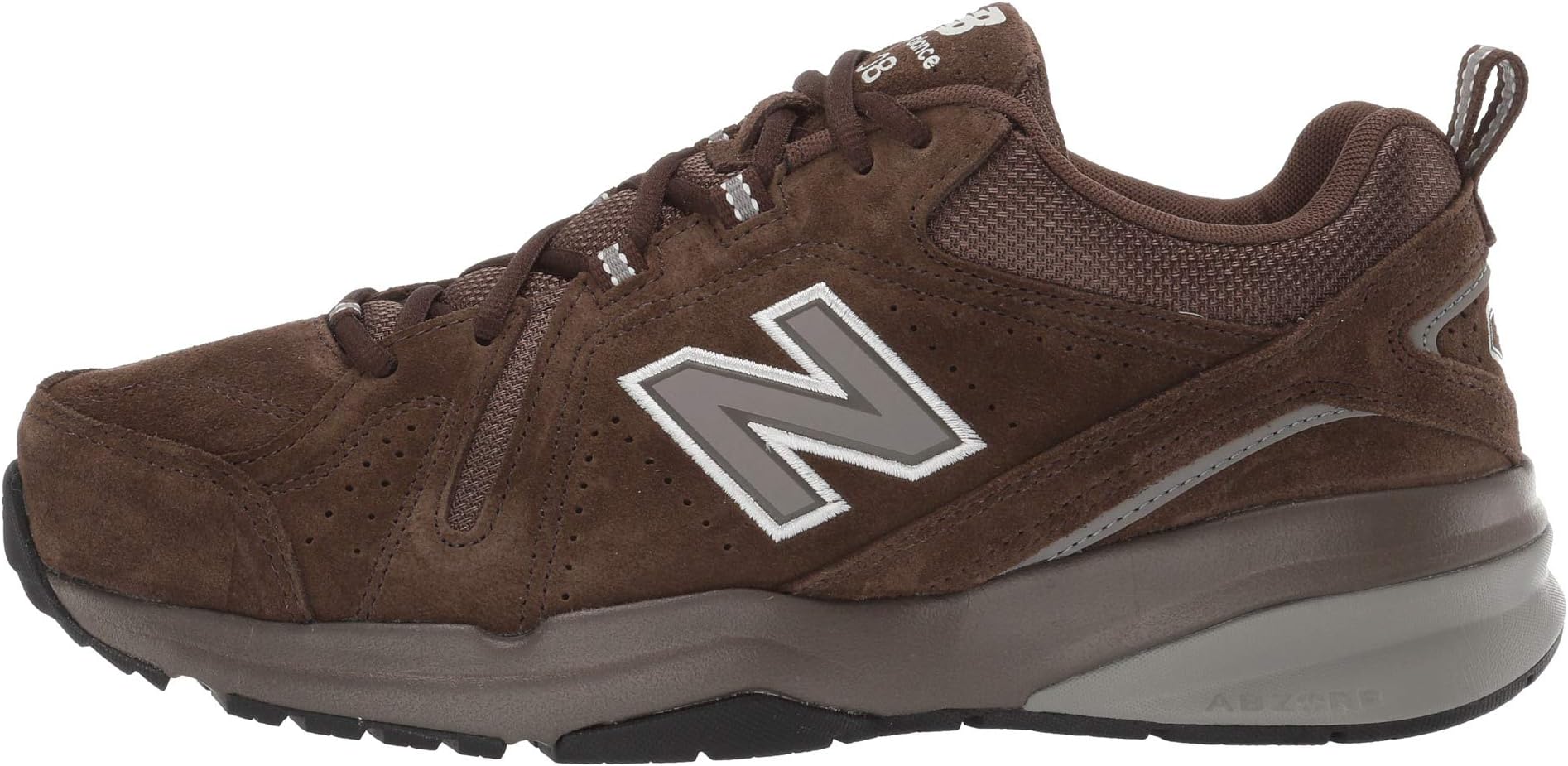 Кроссовки New Balance 608v5, цвет Шоколадно-коричневый/Белый — фото 4