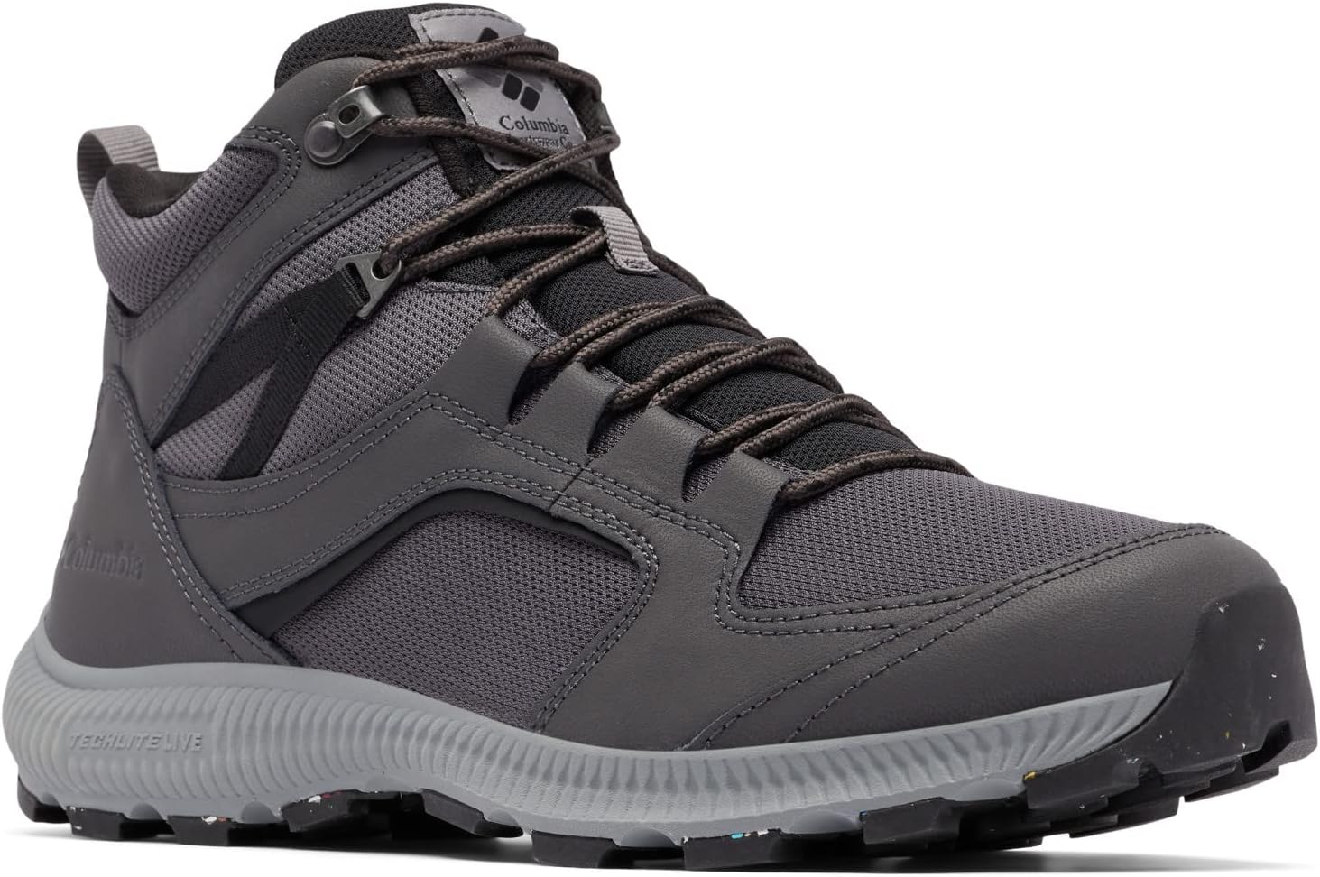 

Columbia мужские треккинговые ботинки Re-Peak Mid, Dark Grey, Black