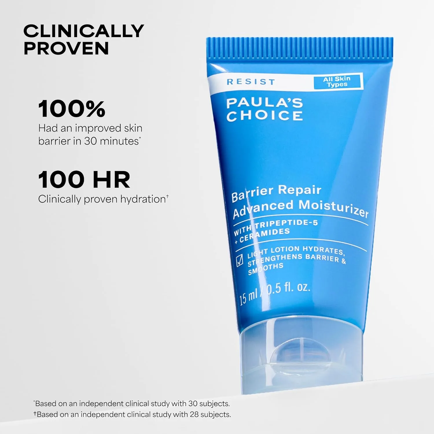 Крем для лица SPF PAULA'S CHOICE RESIST Barrier Repair Advanced увлажняющий с церамидами и пептидами, глубокое — фото 3