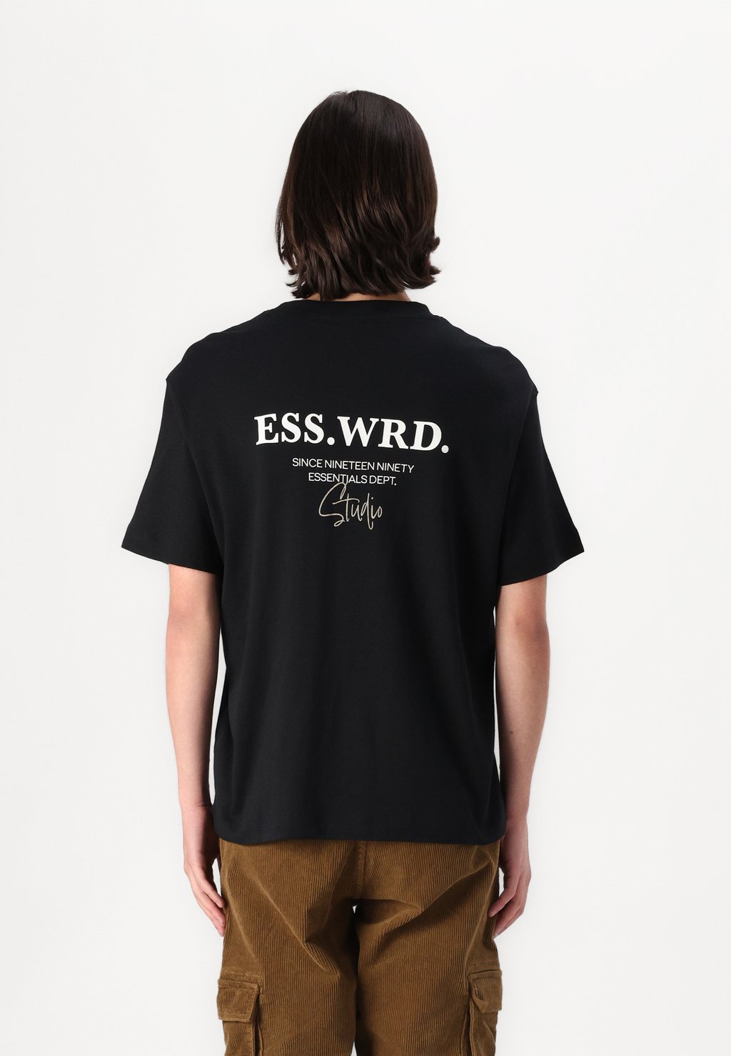 

Футболка с принтом JJEURBAN EDGE STUDIO TEE O NECK Jack & Jones, черный