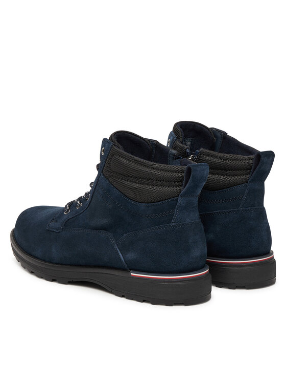 Туфли на шнуровке Corporate W FM0FM05605 Tommy Hilfiger, синий — фото 3