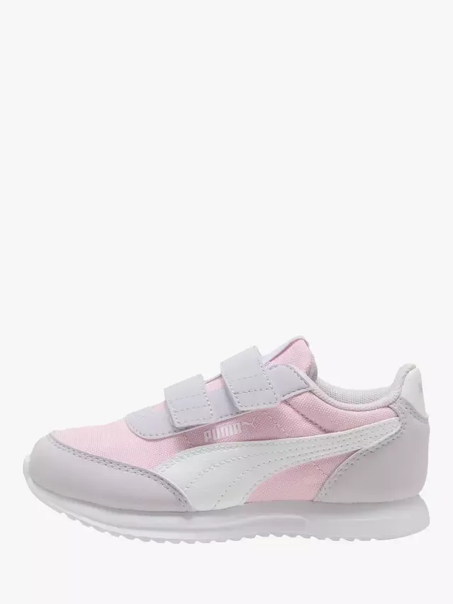 Детские кроссовки R78 Lightwind из смешанной кожи, жемчужно-розово-белые PUMA — фото 4