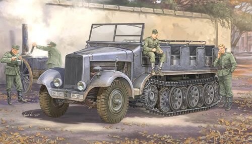 

Комплект немецкой модели Sd.Kfz.6 TRUMPETER