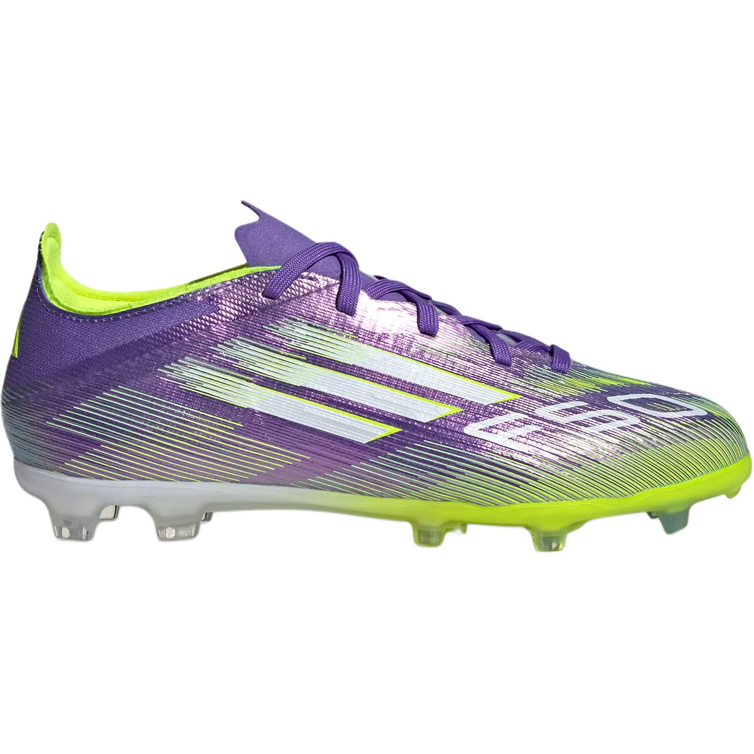 Adidas F50 ELITE низкие детские футбольные бутсы Purple — фото 3