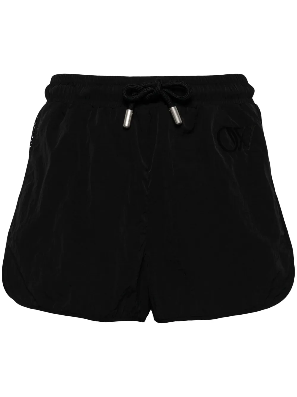 

Спортивные шорты с вышитым логотипом OFF-WHITE, черный