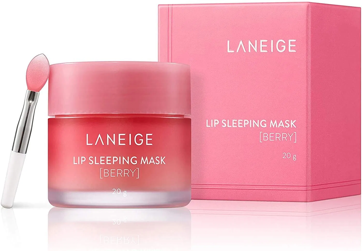 Маска для губ Laneige Lip Sleeping Mask Berry 20 г розовая — фото 3